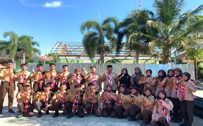 Kontingen MAN 1 Aceh Selatan Resmi Dilepas Mengikuti Perkemahan Pramuka Madrasah (PPM II) Tahun 2026