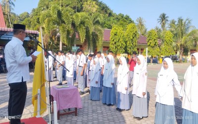 Pelantikan OSIM 2026, Kepala Madrasah Dorong Kepemimpinan Berintegritas